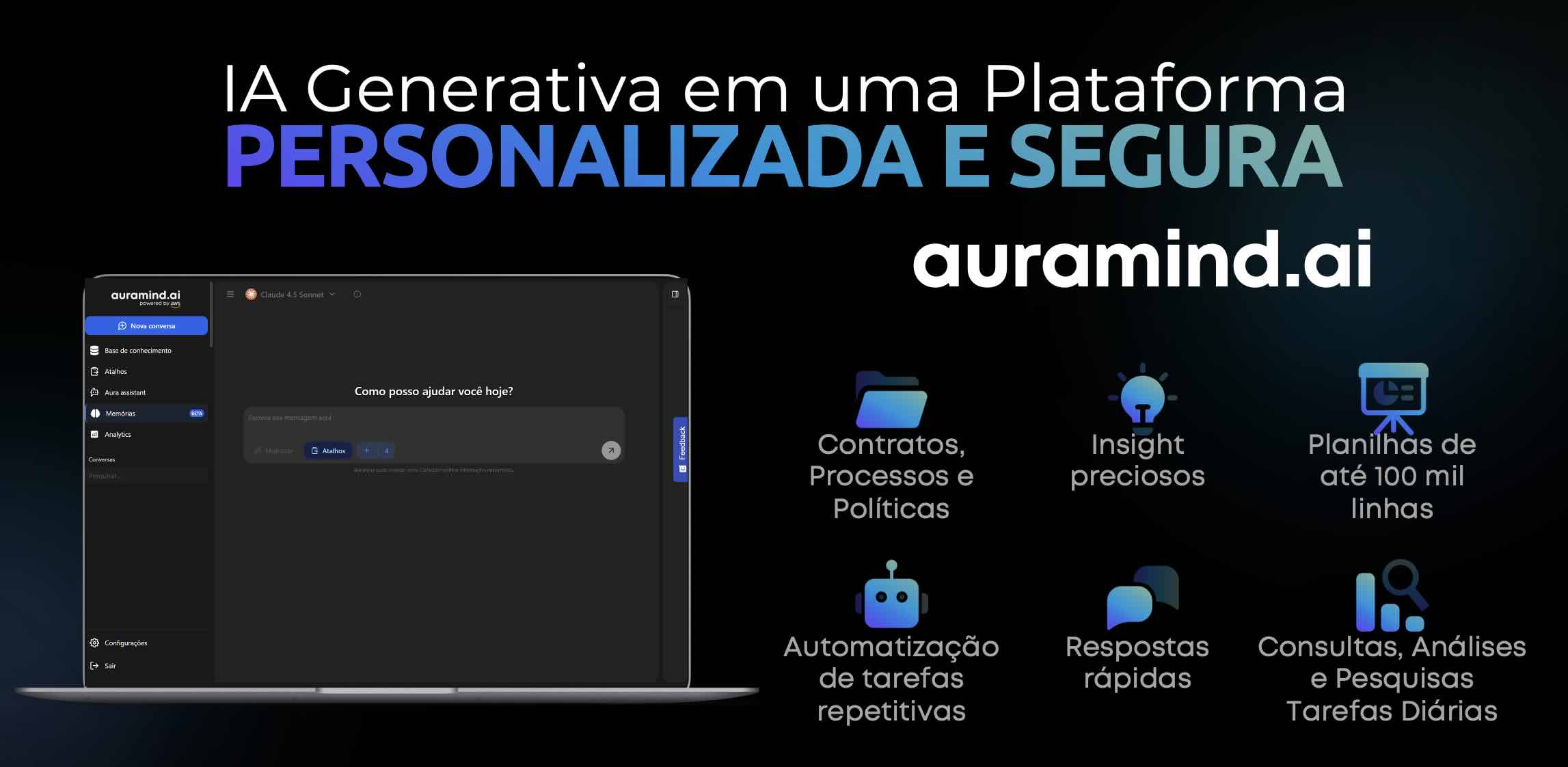Auramind.ai - Corporate Generative AI on AWS Cloud